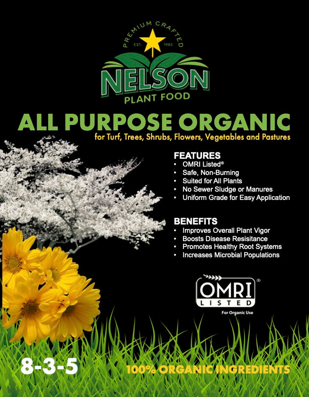 nelson plant food fertilizer NatureStar All Purpose Organic 40 lb BAG