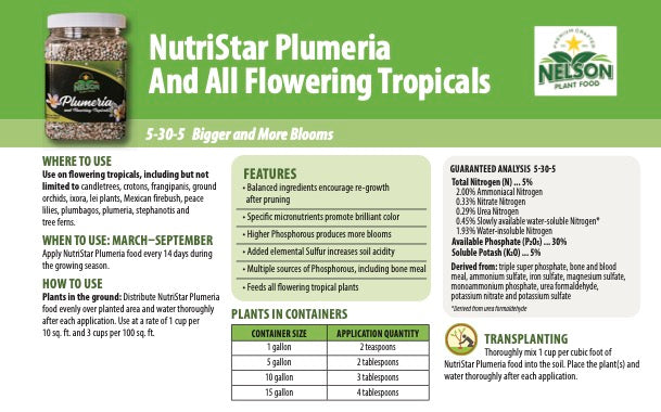 NutriStar Plumeria