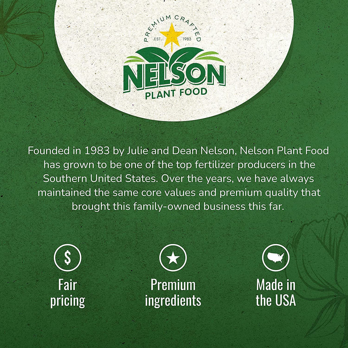 nelson plant food fertilizer ColorStar