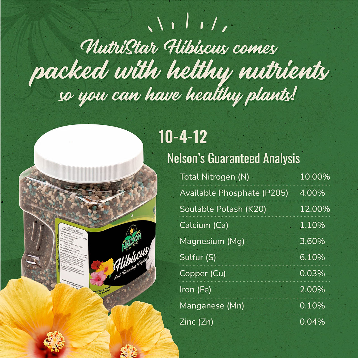 fertilizer for hibiscus plants NutriStar Hibiscus