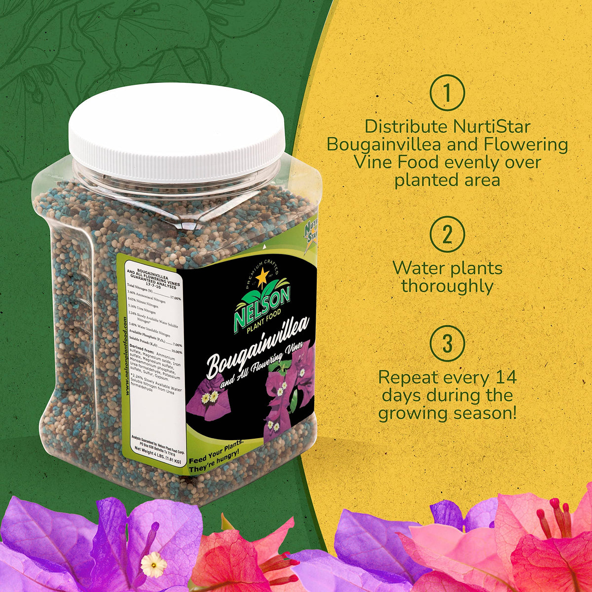 best fertilizer for bougainvillea plant NutriStar Bougainvillea