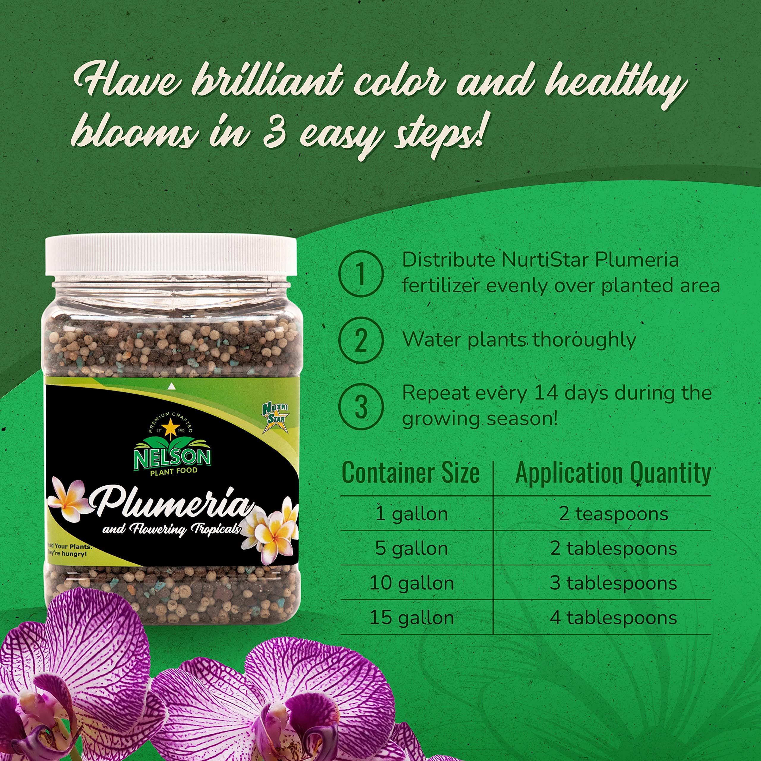 NutriStar Plumeria Nelson Plant Food
