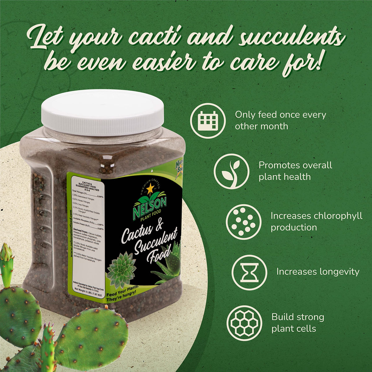cactus succulent food NutriStar Cactus and Succulent
