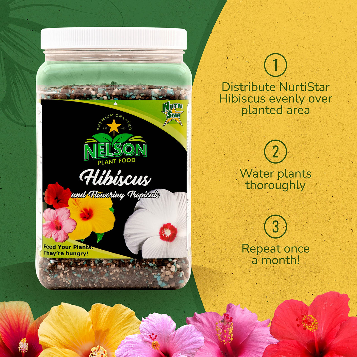 Hibiscus - Outdoor and Indoor Plant Food Nelson Food