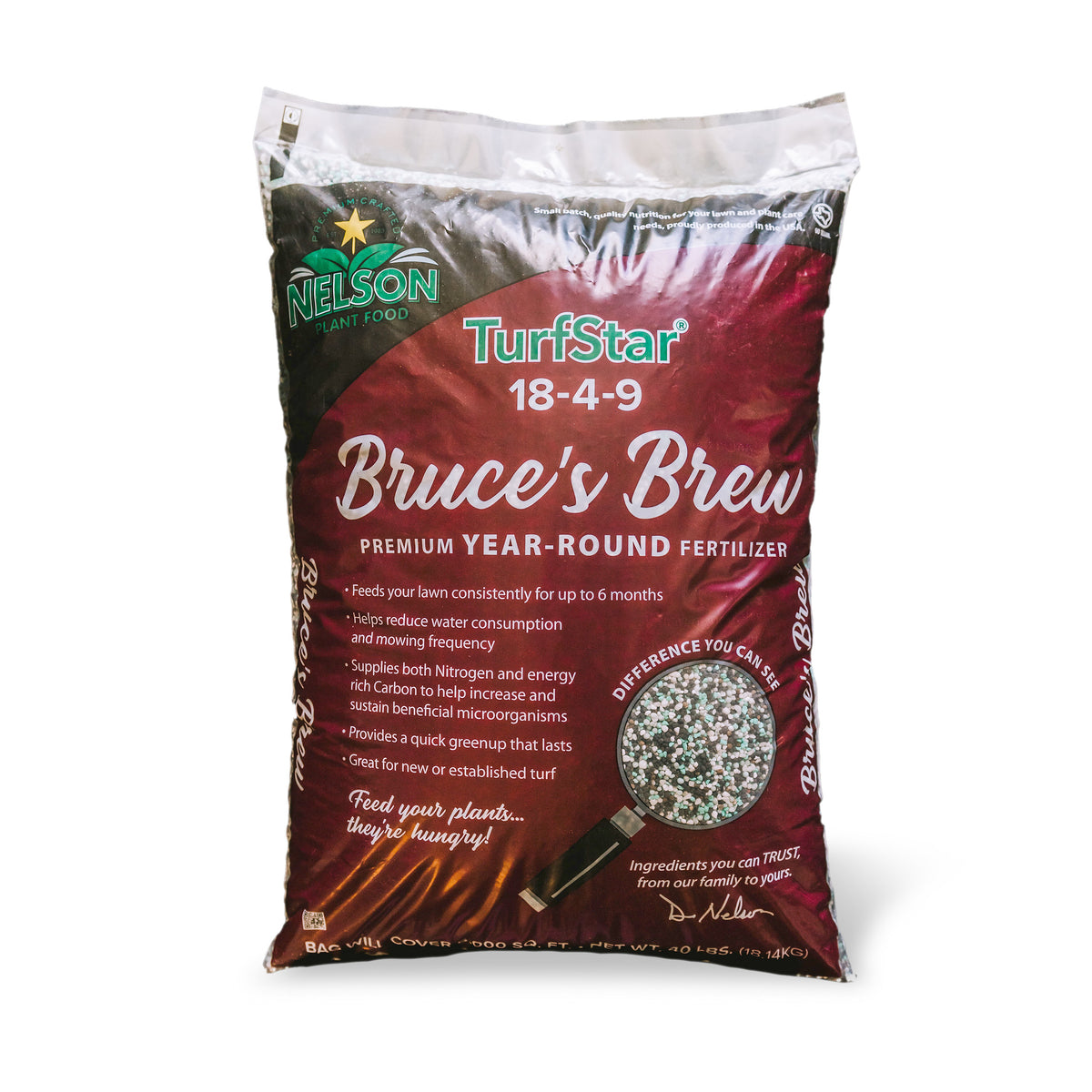 plant trust fertilizer TurfStar Bruce's Brew